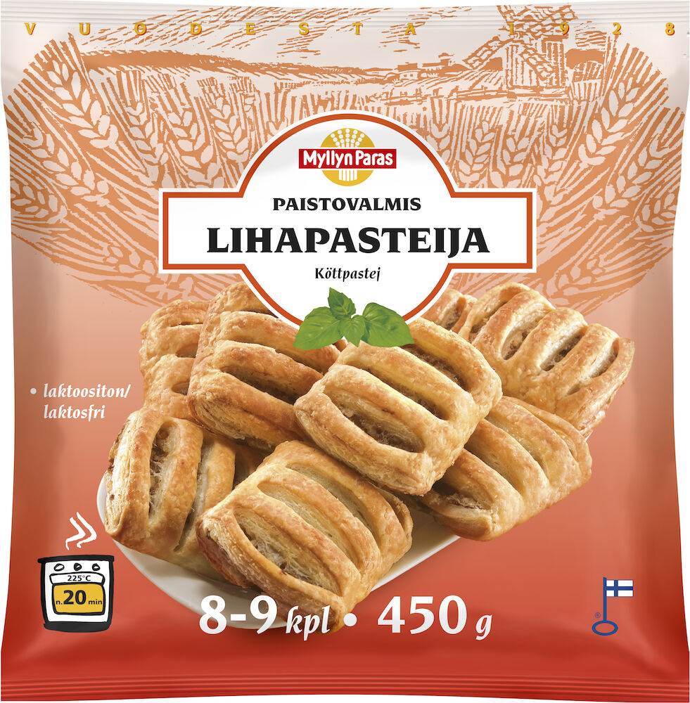 Myllyn Paras Lihapasteija 7x9x50g | Lantmännen Unibake